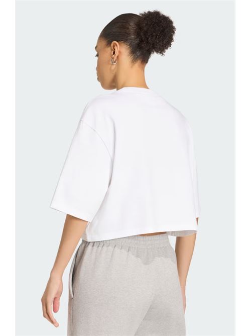 ess crop tee ADIDAS ORIGINAL | KQ6691WHITE